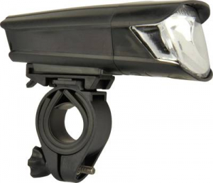 Fischer Fahrrad Ker&eacute;kp&aacute;r f&eacute;nysz&oacute;r&oacute; LED Elemekről &uuml;zemeltetett Fekete (85353)