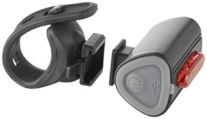 Fischer Fahrrad TWIN Ker&eacute;kp&aacute;r h&aacute;ts&oacute; vil&aacute;g&iacute;t&aacute;s LED Fekete (50326)