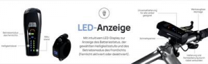 Fischer Fahrrad Ker&eacute;kp&aacute;r f&eacute;nysz&oacute;r&oacute; LED Elemekről &uuml;zemeltetett Fekete (50690)