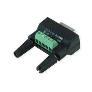 Roline K&aacute;bel USB-A - RS422/485, konverter, M/M, 1,2m, fekete (12.02.1174-5)