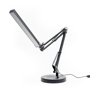 Platinet Asztali l&aacute;mpa 10W, 500Lm, flexibilis, LED, rajzasztali l&aacute;mpa, fekete (PDLD10)