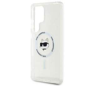 CG MOBILE KARL LAGERFELD IML CHOUPETTE HEAD MAGSAFE szilikon telefonv&eacute;dő (&uuml;t&eacute;s&aacute;ll&oacute;s&aacute;g, kamerav&eacute;dő, MagSafe) &Aacute;TL&Aacute;TSZ&Oacute; Samsung Galaxy S25 Ultra (SM-S938