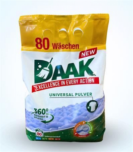 Daak Mosópor, univerzális, 80 mosáshoz, 4,8 kg (DAK-001)