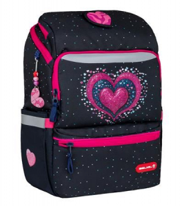 BELMIL Zippy Pinky Iskolat&aacute;ska, cipz&aacute;ras pink sz&iacute;v (405-79/7)