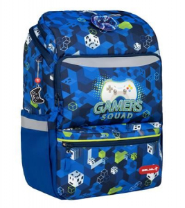 BELMIL Zippy Gamer Squad Iskolat&aacute;ska, cipz&aacute;ras gamer (405-79/5)