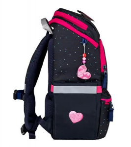 BELMIL Zippy Pinky Iskolat&aacute;ska, cipz&aacute;ras pink sz&iacute;v (405-79/7)