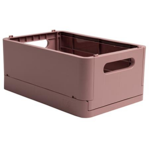 Exacompta T&aacute;rol&oacute;doboz, A5+, &ouml;sszecsukhat&oacute;,  "Skandi", r&oacute;zsasz&iacute;n (EX27138D)