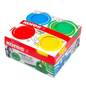 Kores Gyurma,160 g, levegőre száradó, 4 szín,  "Magic Clay" (IK34241)