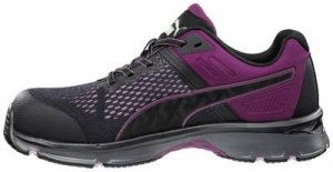 Puma Define WNS Low  ESD Biztonsági félcipő S1P Cipőméret (EU): 39 Fekete, Lila 1 pár (643920234000039)