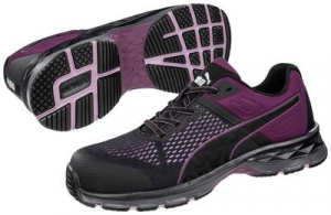 Puma Define WNS Low  ESD Biztonsági félcipő S1P Cipőméret (EU): 39 Fekete, Lila 1 pár (643920234000039)