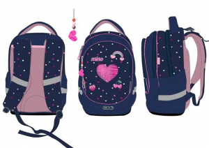 BELMIL Leisure Special T-Simple Heart Iskolat&aacute;ska, cipz&aacute;ras szivecske (338-87/T/1)