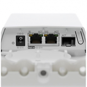 MikroTik media konverter IP55 v&eacute;delemmel, 1x10GbE, 1xGbE RJ45 port, 1xSFP+ (FTC11XG)