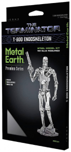 Metal Earth Iconx Terminator - T-800 Endoskeleton F&eacute;m &eacute;p&iacute;tők&eacute;szlet (502910)