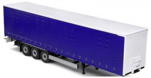 Solido Tarpolin Anh&auml;nger blau 1:24 Ut&aacute;nfut&oacute; (S2400504)