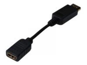 Digitus video adapter cable DisplayPort / HDMI 15 cm (DB-340400-001-S)