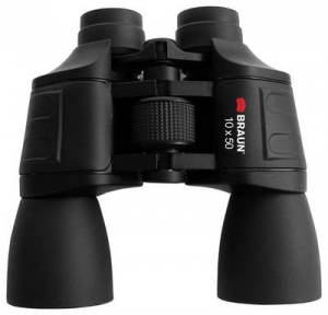 Braun Phototechnik T&aacute;vcső  10 x 50 mm Porro Fekete (20166)