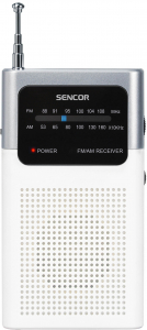 Sencor SRD 1100 W Hordozhat&oacute; R&aacute;di&oacute; - Feh&eacute;r (SRD-1100W)