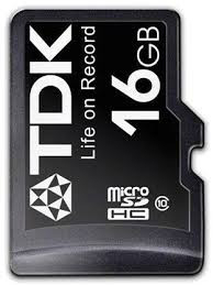 TDK 16GB mikroSDHC  16GB mikroSDHC Class10 (-16GB-mikroSDHC--16GB-mi)