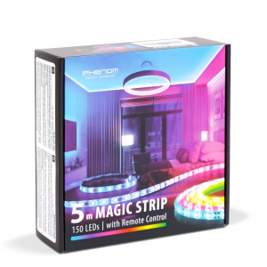 Phenom RGB LED szalag - 5 m - 220-240V - 5050 SMD - 30 LED/m - 7,2W/m (55862)