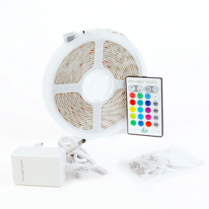 Phenom RGB LED szalag - 5 m - 220-240V - 5050 SMD - 30 LED/m - 7,2W/m (55862)