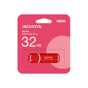 ADATA Pendrive, 32GB, USB 3.2 Gen1,  "UV150", piros (UA32G150R)