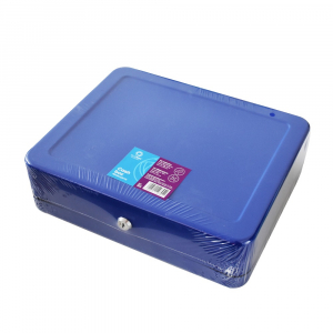 Bluering P&eacute;nzkazetta f&eacute;m 300x90x240mm nagy  k&eacute;k
