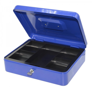 Bluering P&eacute;nzkazetta f&eacute;m 300x90x240mm nagy  k&eacute;k
