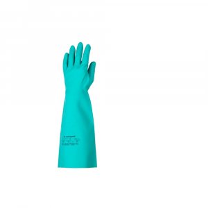 Gumikesztyű vegyszerálló 10-es méret 45 cm hosszú Nitril zöld_Coverguard (5540)