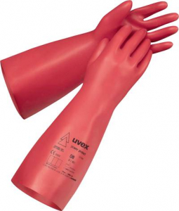 Uvex power protect V1000  Nat&uacute;r latex Szerelő kesztyű M&eacute;ret (kesztyű): 7 1 p&aacute;r (6084007)