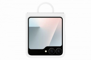 Samsung Galaxy Flip 7 FE Szilikon tok gyűrűvel ehér (EF-PF741TWEG)