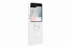 Samsung Galaxy Flip 7 FE Szilikon tok gyűrűvel ehér (EF-PF741TWEG)