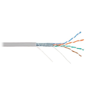Nikomax Falik&aacute;bel F/UTP CAT5e PVC, 24AWG, belt&eacute;ri, 305m, sz&uuml;rke (NMC 4200A-GY)