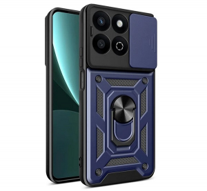 Defender szilikon telefonv&eacute;dő (&uuml;t&eacute;s&aacute;ll&oacute;s&aacute;g, tart&oacute;gyűrű, kamerav&eacute;dő) S&Ouml;T&Eacute;TK&Eacute;K Honor 200 Smart "Gigapack csomagol&aacute;s" (GP-163864)