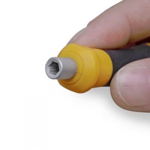 Bernstein Csavarh&uacute;z&oacute; foganty&uacute; 5/32 h&uuml;velykes m&aacute;gneses bittart&oacute;val 110 mm 5/32 (4 mm) (4-106)