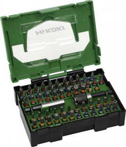 HiKOKI Bit-Box T profil, Egyeneshorny&uacute;, Kereszthorny&uacute; Phillips, Kereszthorny&uacute; Pozidriv, Hatlap Bit tart&oacute;val (40030024)