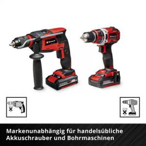 Einhell Karabiner Bit Set 10tlg  Bit k&eacute;szlet 1/4 (6.3 mm), PH, PZ, TORX, Hatlap (118623)