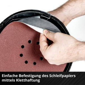 Einhell TP-DWS 18/225 Li BL Solo Power X-Change  Sz&aacute;raztechnol&oacute;gi&aacute;s csiszol&oacute; 225 mm akkumul&aacute;tor n&eacute;lk&uuml;l (4259995)