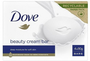 Dove Beauty Cream Bar kr&eacute;mszappan 4 &times; 90 g (8720181481529)