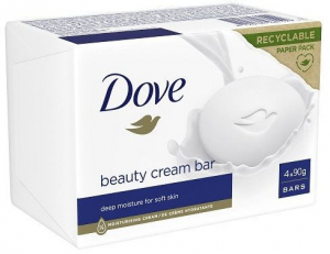 Dove Beauty Cream Bar kr&eacute;mszappan 4 &times; 90 g (8720181481529)