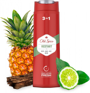 Old Spice Restart Tusfürdő és sampon 3in1 400ml