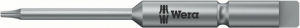 Wera Edzett TORX BIT sz&aacute;r T8 f&eacute;lhold sz&aacute;r&uacute; 44 mm hossz&uacute;  867/9 C (05345026001)