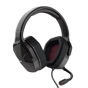 Trust Fejhallgató, mikrofonnal, gaming,  "GXT4371 Ward", fekete (TR23799)