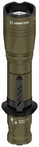 ArmyTek Dobermann Pro Magnet USB Olive Warm LED K&eacute;zil&aacute;mpa Csukl&oacute;p&aacute;nt, Tokkal Akkur&oacute;l &uuml;zemeltetett 1400 lm 164 g (F07501WO)