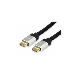 Equip HDMI 2.1 k&aacute;bel, 8K/60Hz, Ultra High Speed, aranyozott, 1 m,  (EP119380)