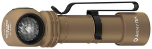ArmyTek Wizard C2 Pro Sand White LED K&eacute;zil&aacute;mpa &Ouml;vcs&iacute;ptetővel Akkur&oacute;l &uuml;zemeltetett 2500 lm 115 g (F08701CS)