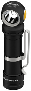 ArmyTek Wizard C2 Pro Max LR White LED K&eacute;zil&aacute;mpa &Ouml;vcs&iacute;ptetővel, Tokkal Akkur&oacute;l &uuml;zemeltetett 3870 lm 151 g (F06702C)
