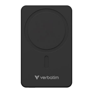 Verbatim Power bank, k&uuml;lső akkumul&aacute;tor, vezet&eacute;k n&eacute;lk&uuml;li, 10.000mAh,  "Charge n Go Essentials", fekete (VHA32227)