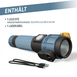 Energizer Auto Metal Light LED K&eacute;zil&aacute;mpa Akkur&oacute;l &uuml;zemeltetett 500 lm (E303957300)