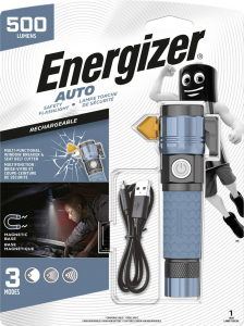 Energizer Auto Metal Light LED K&eacute;zil&aacute;mpa Akkur&oacute;l &uuml;zemeltetett 500 lm (E303957300)