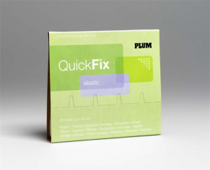Plum Sebtapasz ut&aacute;nt&ouml;ltő "Quick Fix",45 darabos, rugalmas textil,  (ME7072)